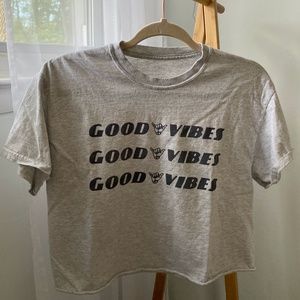 BRANDY MELVILLE GOOD VIBES TEE